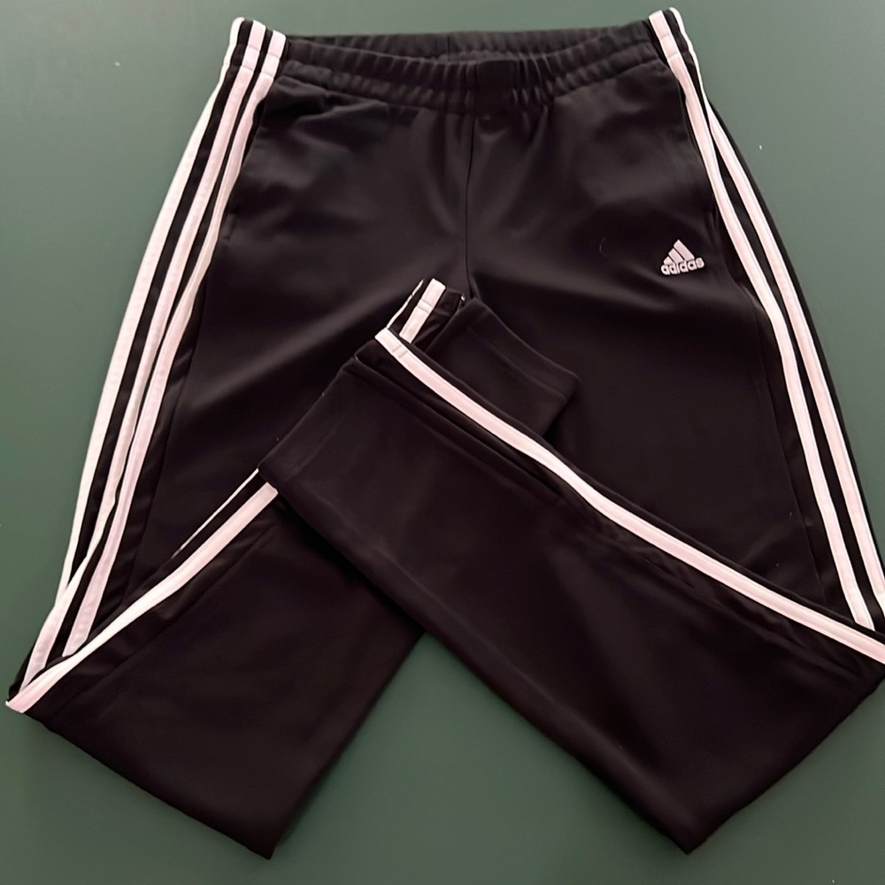 Adidas women’s leggings zip ankle - size medium